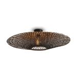 Good&Mojo Plafonnier Kalimantan Bambou Noir L | Convient pour 1x E27 