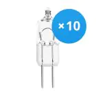 Lot 10x Osram Halogène G4 Capsule Halostar 10 W 