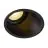 SLV Horn-A Spot Aluminium Zwart Rond | Zaagmaat 95mm - Geschikt voor 1x GU10 