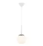 Nordlux Café Pendelarmatuur Glas Wit | Geschikt voor E27