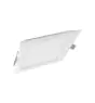 Ledvance LED Downlight Slim Vierkant SQ105 6W 420lm 120D - 830 Warm Wit 