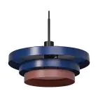 Ledvance LED Hanglamp Decor Layers Hanglamp Staal Blauw | Geschikt voor 1x E27