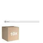 Voordeelpak 10x Philips MASTER LED T8 (EM/Mains) Ultra Output 20W 3700lm - 840 Koel Wit | 150cm - Vervangt 58W