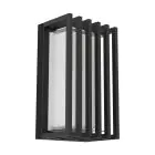 Eglo Wandlamp Genovese Aluminium Zwart 10W 1050lm - 865 Daglicht | IP65