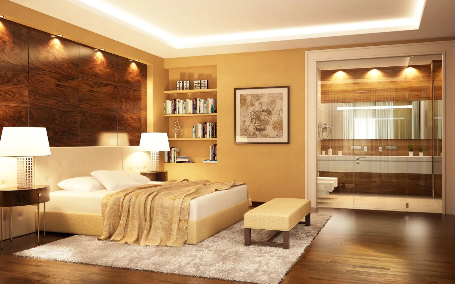 Hotelkamer LED verlichting